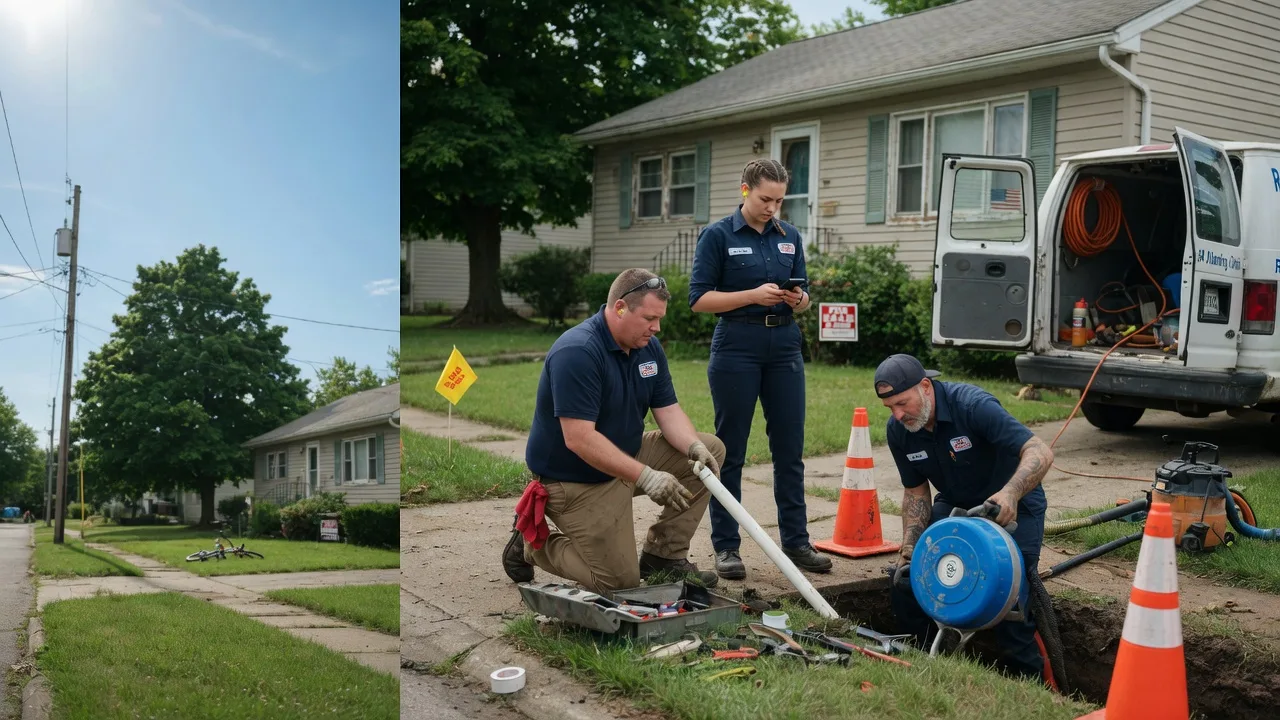 Sewer Line Repair in Reed City, MI near me